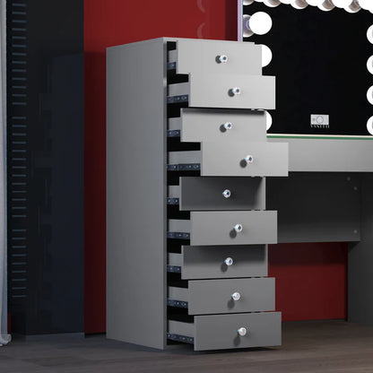 VANITII 9-Drawer Makeup Vanity Storage Unit