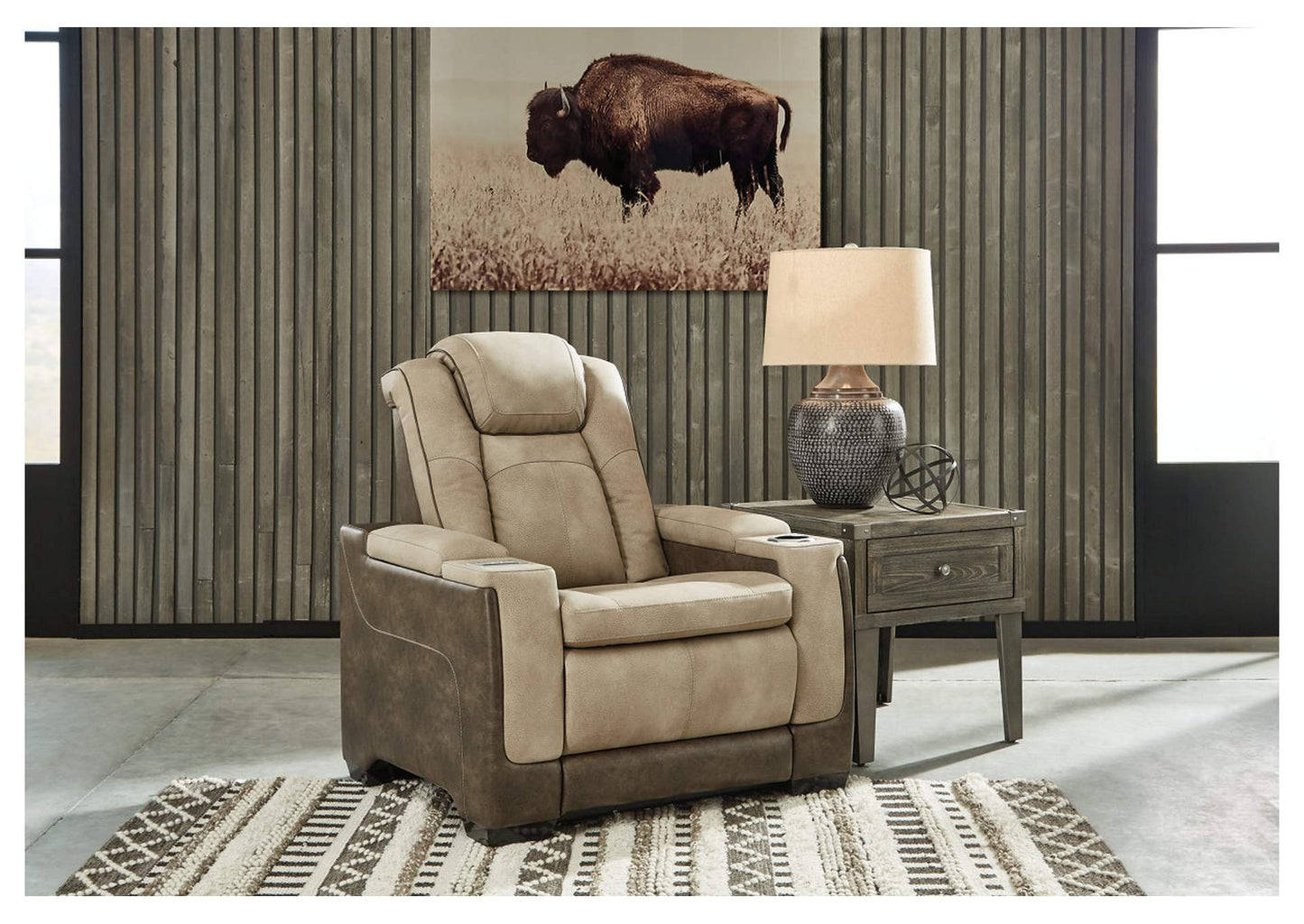 Next-Gen Durapella Performance Fabric Dual Power Reclining Sofa and Loveseat