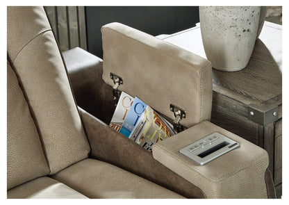 Next-Gen Durapella Performance Fabric Dual Power Reclining Sofa and Loveseat
