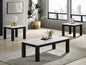 IVY 3-PK CKTL SET FAUX MARBLE WHITE