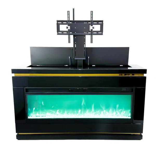 Fully Assembled 71" Modern Electric Fireplace TV Stand