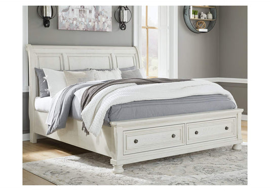 Robbinsdale Sleigh Bed with Storage