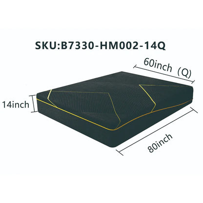 Queen 14inch Sponge mattress