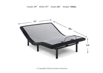 Head-Foot Model King Adjustable Base
