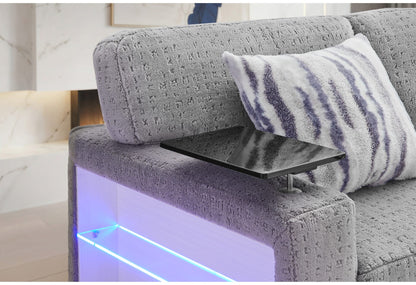 GREY SOFA BED