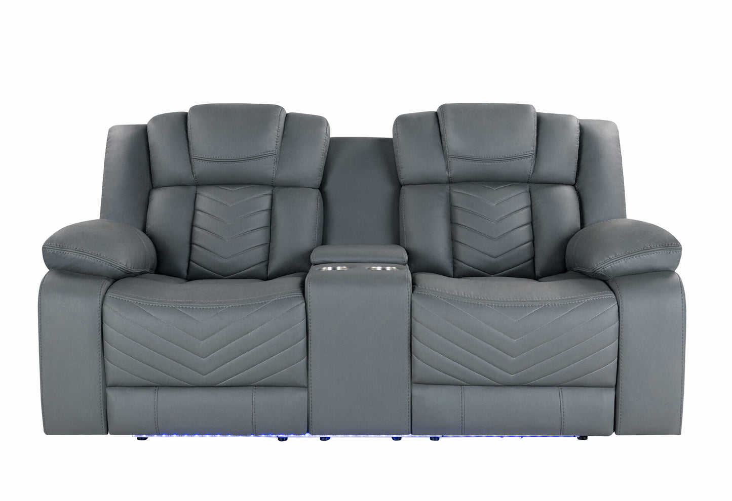 POWER RECLINING SOFA/POWER CONSOLE RECLINING LOVESEAT/POWER RECLINER W/LED