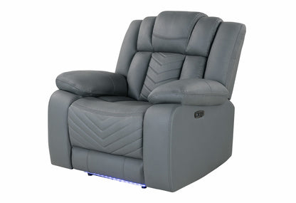 POWER RECLINING SOFA/POWER CONSOLE RECLINING LOVESEAT/POWER RECLINER W/LED