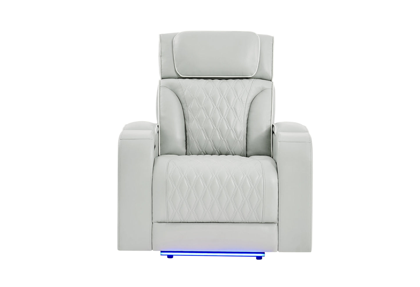 POWER RECLINING SOFA & LOVESEAT WITH LED