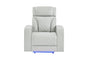 POWER RECLINING SOFA & LOVESEAT WITH LED