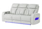 POWER RECLINING SOFA & LOVESEAT WITH LED