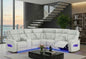 BLANCHE SILVER SECTIONAL WITH LED