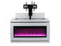Fully Assembled 71" Modern Electric Fireplace TV Stand