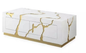 White and Gold coffee Table