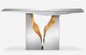 Silver Mirror console table
